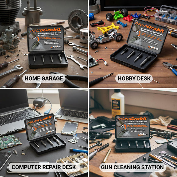 Where To Use The Alden Grabit® Micro Broken Bolt Extractor