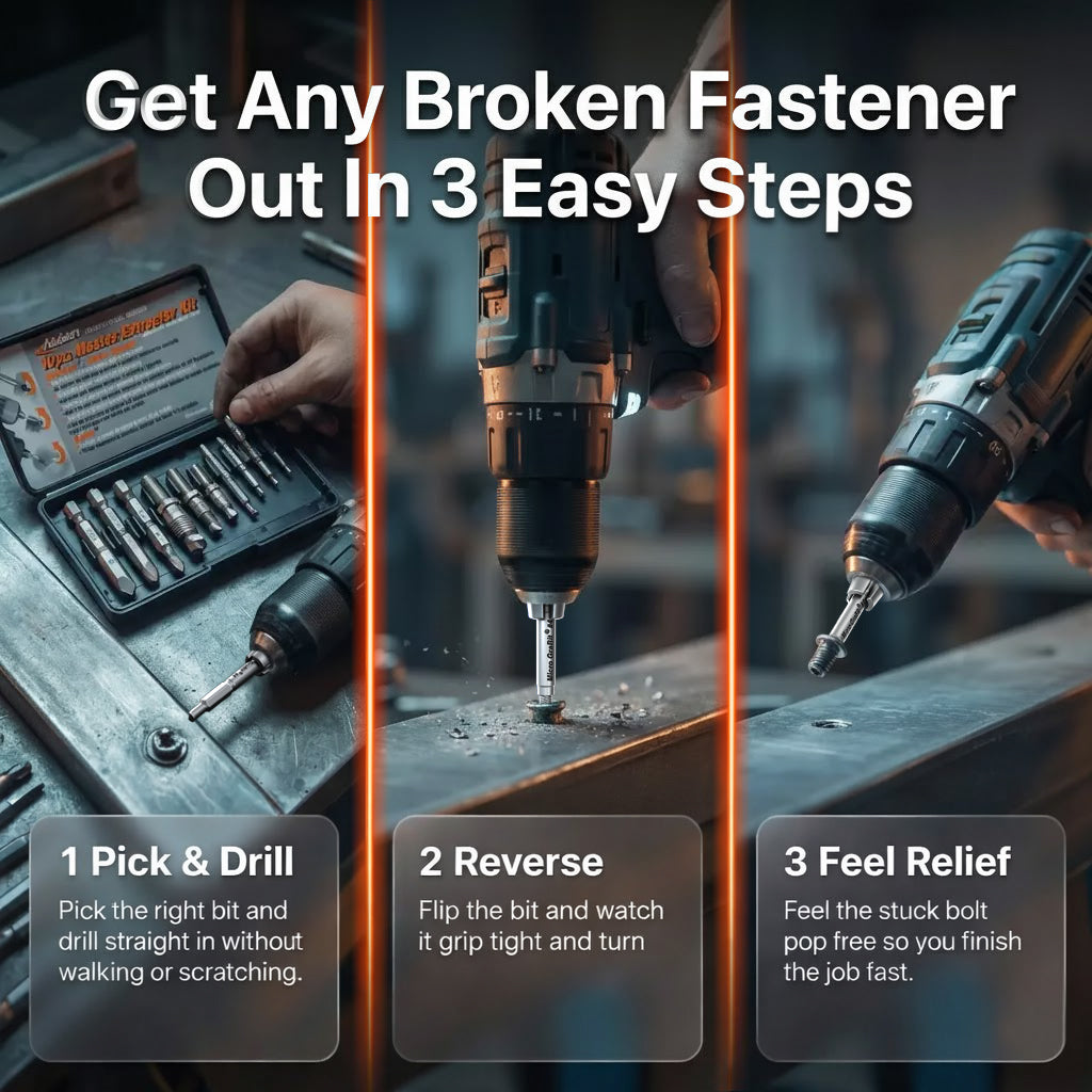 Alden 1007P Master Extractor Grabit® Pro 10 Piece Kit