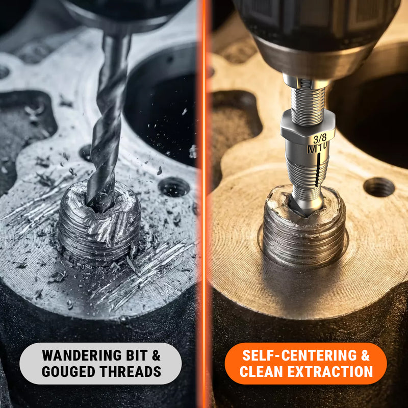 No More Drilling Off-Center and Destroying Expensive Components