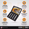 Alden 8440P Grabit® Pro Broken Bolt & Damaged Screw Extractor 4 Piece Kit